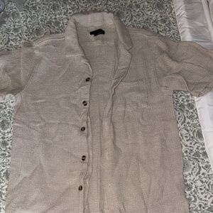 Cotton On Cream Button-Up Cardigan